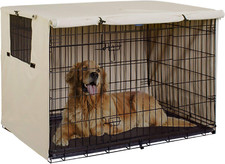 Dog Crate Cover Durable Polyester Universal Fit For 48 Inch Tan Cover NEW