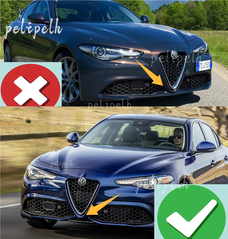 For Alfa Romeo Giulia TI Sedan/Sport Sedan 17-23 Left Front Bumper