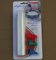Einweg Spritzbeutel Und TüLlen Set, 10 Beutel, 3 TüLlen, 40 Cm X 19 Cm