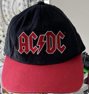 Lucky Brand MENS AC/DC Baseball CAP adjustable Preowned