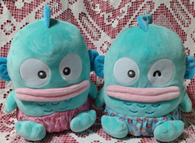 sanrio Hangyodon BIG Plüsch Puppe Sayuri-chan Hose Furyu 30 cm