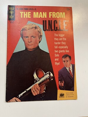 THE MAN FROM UNCLE - U.N.C.L.E. #11 Gold Key comics book 1967 vintage TV 