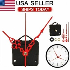 Quartz Wall Clock Movement Mechanism Replacement Motor Repair Tool Parts DIY Red