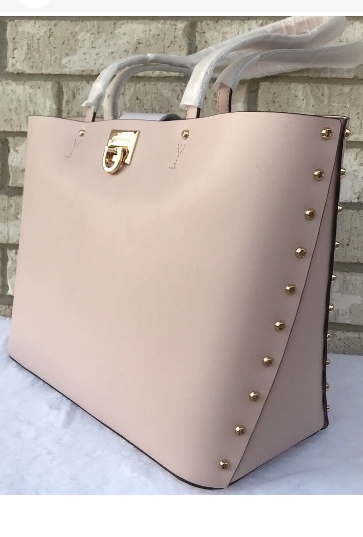 MICHAEL KORS MANHATTAN LARGE TOTE IN POWDER BLUSH NWT🌺Flash sale!!! thumbnail 5