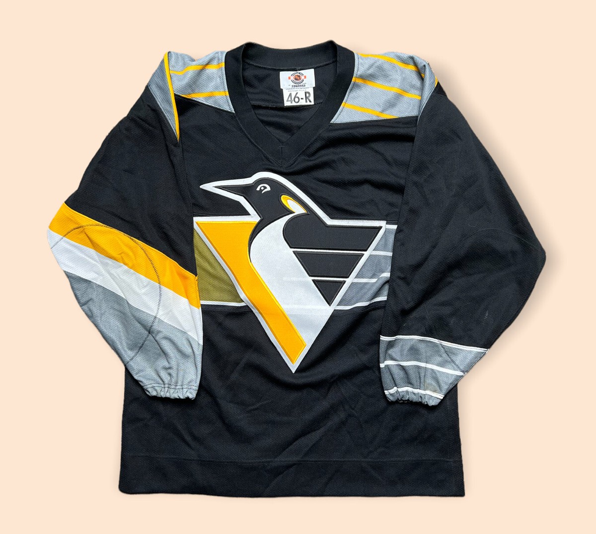 Vintage Pittsburgh Penguins Jersey Starter Robo Pens Authentic