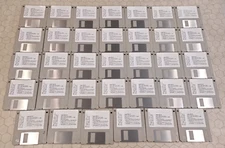 Microsoft Office 4.2.1, Apple, Power Macintosh, 34 3.5" floppy disks, 1995