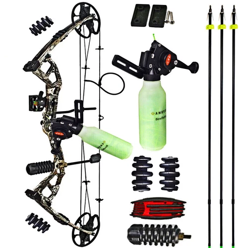 0-70lb Fish Archery Compound Bow Fishing Kit Accessories Right Hand Shoot Arrow - Picture 4 of 19