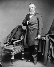PRESIDENT RUTHERFORD B HAYES STANDING PORTRAIT 8x10 GLOSSY PHOTO PRINT