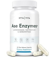 Potent Nattokinase 4000 FU Serrapeptase 240000 SPU Lumbrokinase 2000 FU Suppl...