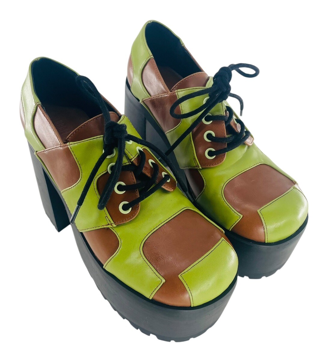 Dolls Kill Current Mood Patchwork Turn Me Loose P… - image 2