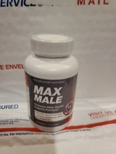 Max Male Premium Male Health Support Formula 60 Capsules Factory Sealed NEW