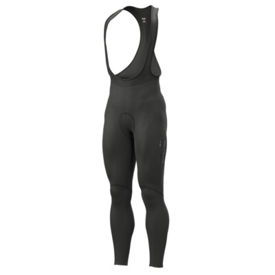 Ale Fahrrad Trägerhose Herren - Ale Winter Solid Bibtights schwarz - L01860419