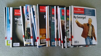 The Economist 2002 back issues - select date from list