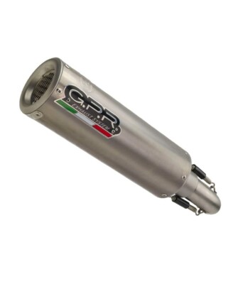 M3 TITANIUM NATURAL TRIUMPH SPEED TRIPLE 1050 2007/10 SLIP ON Single low RX