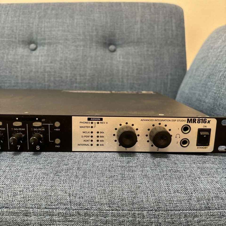 Steinberg MR816x Studio Audio Interface Advanced Integration Tested w/power cord - Image 3 of 4