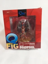 Q Fig Marvel Deadpool, Loot Crate Exclusive, NEW