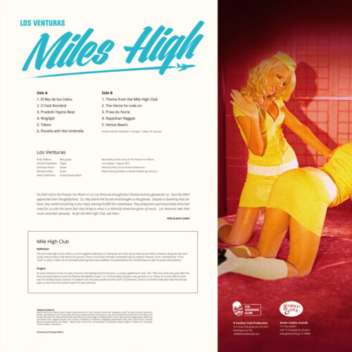 CD - Los Venturas, Miles High, surf rock from Belgium - Picture 2 of 2