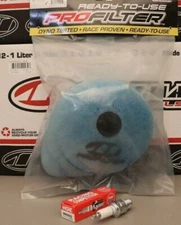 Tune Up Kit Maxima Pro Air Filter NGK Spark Plug BR8EG Honda CR250R CR 250 89-01