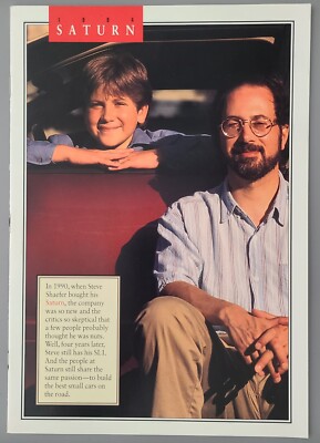 1993 Saturn Line 14-page Sales Brochure SL1 SL2 SC1 SC2 SW1 SW2 