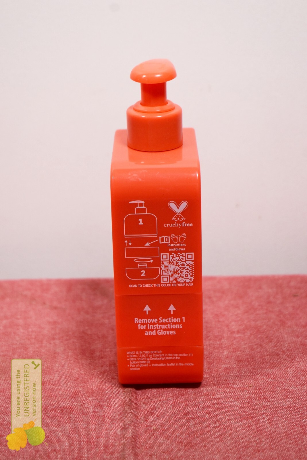 BRITE Clean Permanent Hair Color Kit Red 4.05 fl oz eBay