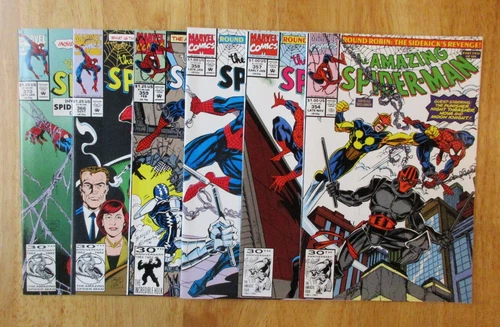 Lot of *6* AMAZING SPIDER-MAN: #354, 357, 358, 359, 366, 373 (4 VF/NM, 2 NM-)