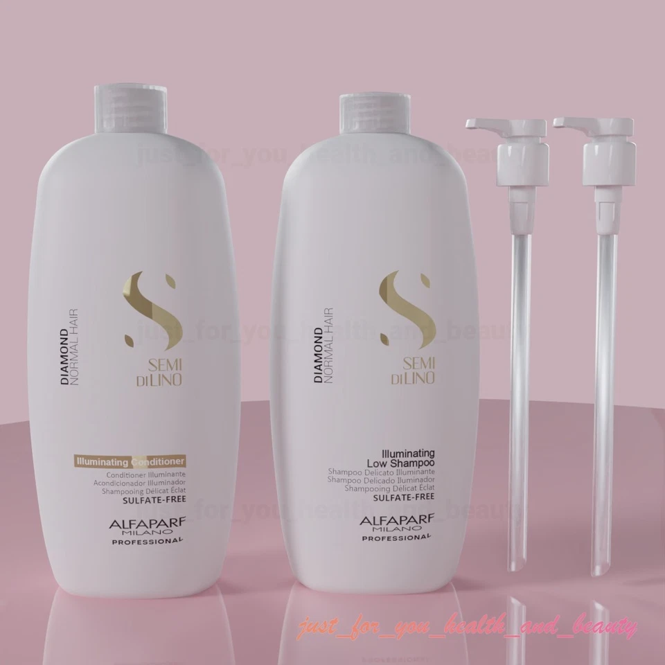 ALFAPARF MILANO Alfaparf Semi Di Lino Diamond Illuminating Low Shampoo 1000ml Conditioner 1000ml