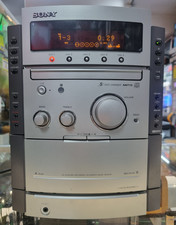 SONY CMT-CP555 HI FI SYSTEM 5 CD MULTICHANGER - TWIN CASSETTE/TUNER - UNIT ONLY