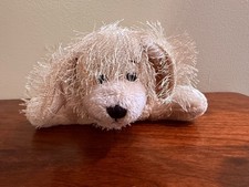 Ganz Webkinz Brown Dog Plush HM195 Shaggy Tan Puppy Magic W No Code Retired