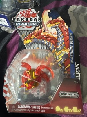 Bakugan Evolutions Platinum Series Lot of 2 Nillious Warrior Whale Sealed