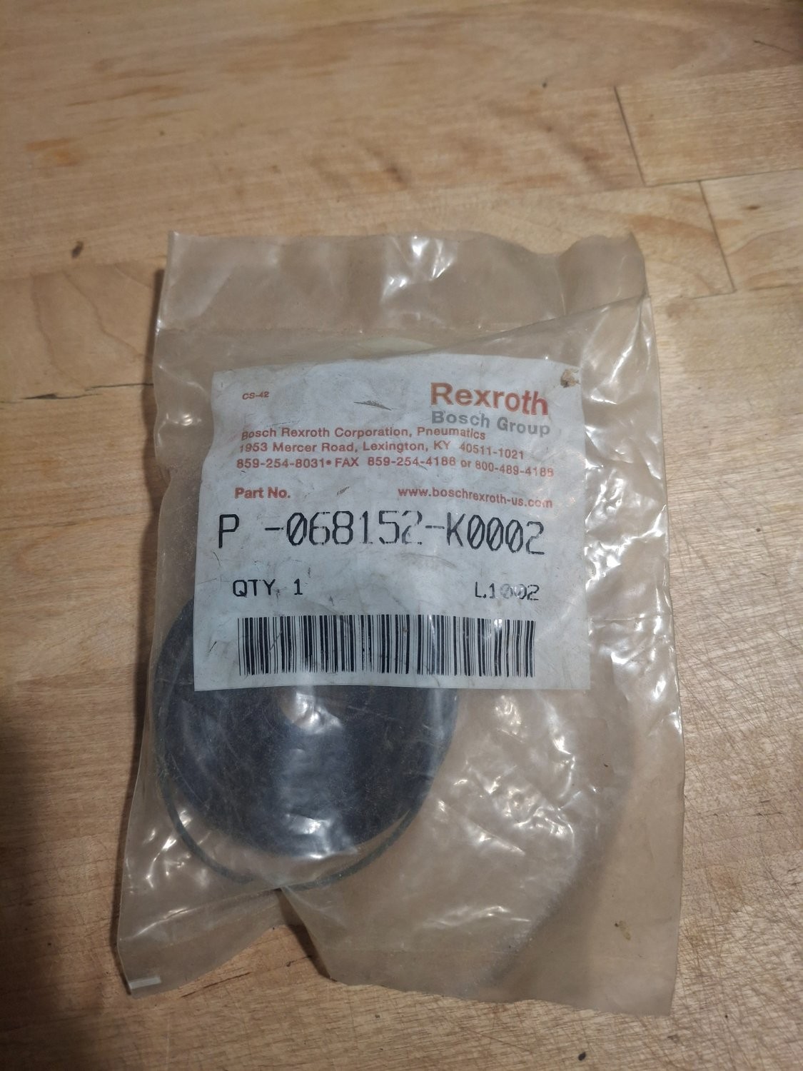 Bosch Rexroth P-068152-K0002 Hydraulic Seal New Sealed Factory Packaged