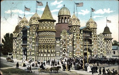Mitchell SD South Dakota Corn Palace c1900-20s Vintage Postcard