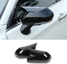 FOR TOYOTA CAMRY LE SE XLE XSE 2018-2026 GLOSSY BLACK OX Horn SIDE MIRROR COVER
