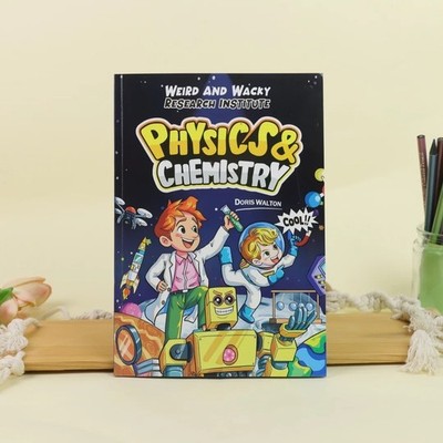 Physics & Chemistry Comic Science Book for Kids - Fun STEM Learning Gift
