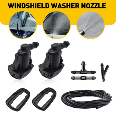 #ad #ad 2x Front Windshield Nozzle Washer Sprayer For 2005 2013 Chevy Malibu Chevrolet $11.09