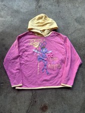 Vintage 90s A Bugs Life Kids Disney Pixar Girls Hoodie Shirt Movie Promo Rare