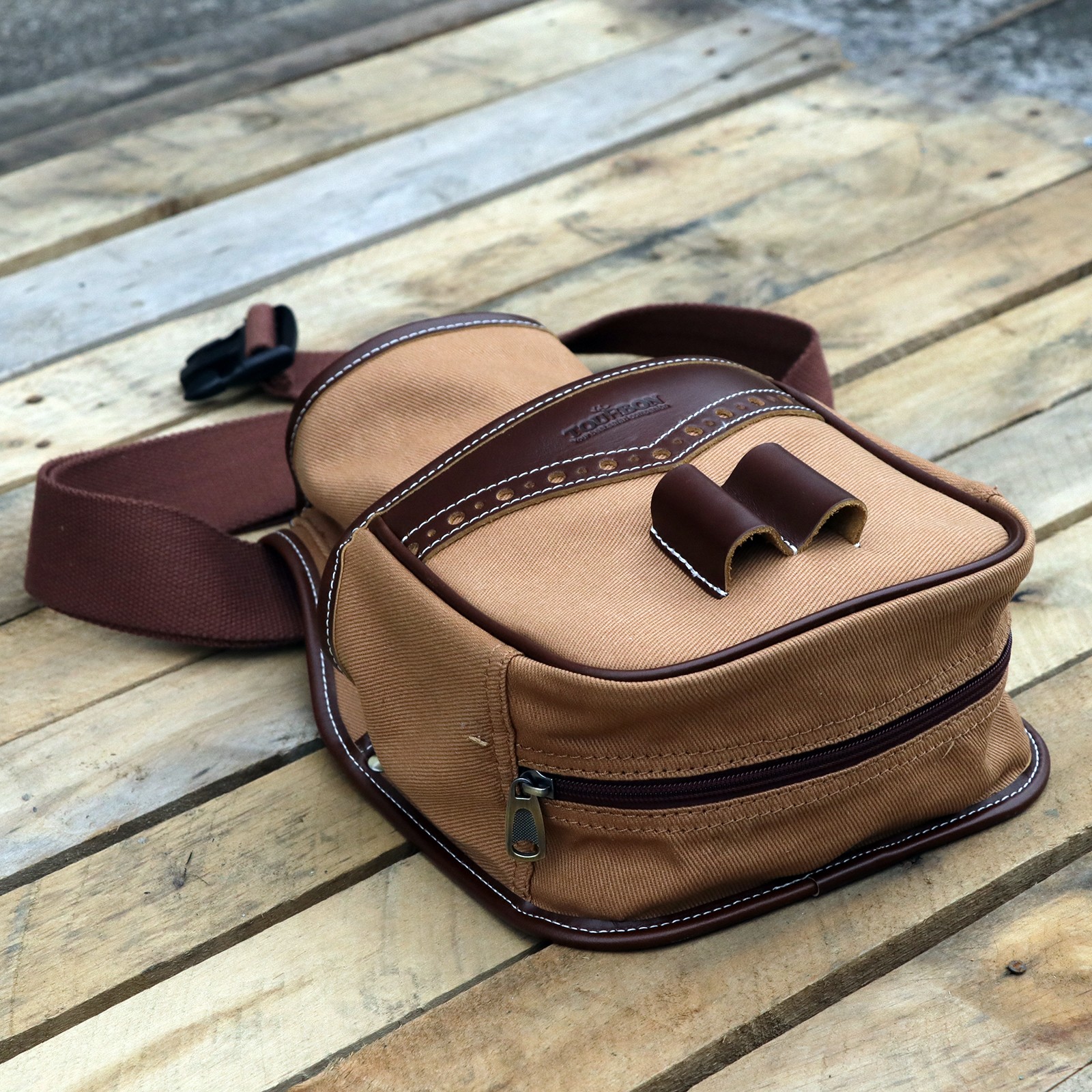 Skeet Trap Shooting Ammo Case Belt Carrier Bag Spent Shell Carry Pouch-TOURBON