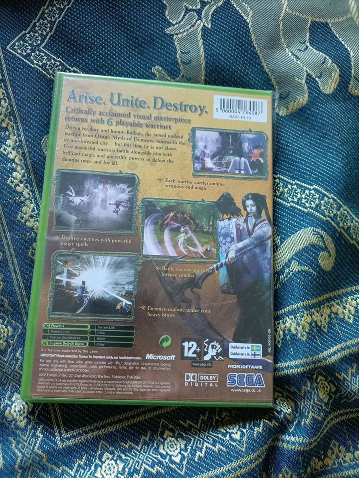 XBOX original - Otogi 2 Immortal Warriors PAL EU - Immagine 2 di 4