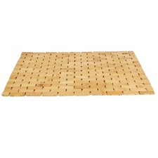 Mind Reader Bath Mat, Shower Bathtub 23.5" x (Rectangular), Brown