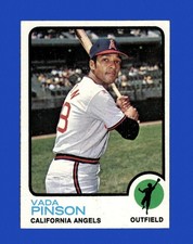 1973 Topps Set-Break # 75 Vada Pinson NR-MINT *GMCARDS*