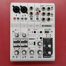 Yamaha AG06 6 canales USB interfaz mezcladora de audio usada
