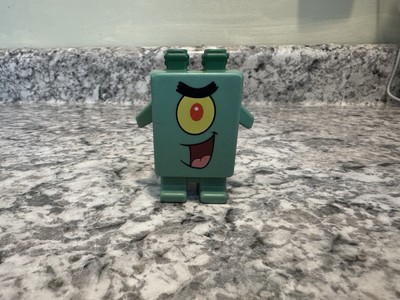2009 SpongeBob SquarePants Truth Or Square Plankton Burger King Toy Used