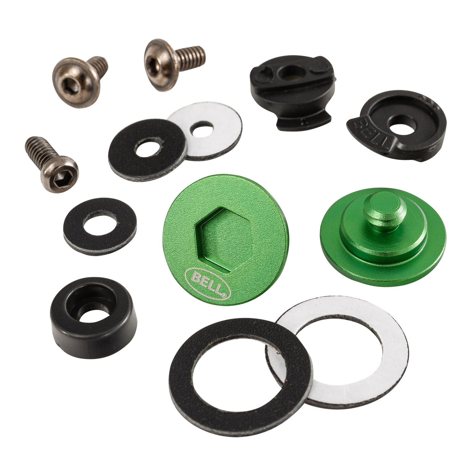Bell Visor Pivot / Screw Kit For Bell HP10 & MAG-10 Helmets (10 Series) - Green