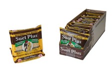 Suet Plus Bird Suet Cake 12 Pack of 11 oz Suet Cakes Woodpecker Blend 