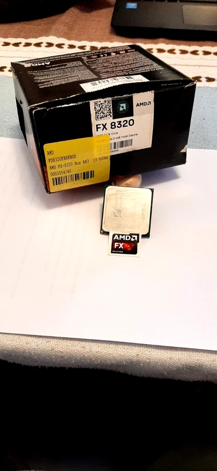 AMD FX-8320 8 Core 3,5Ghz AM3+ con Dissipatore Cooler Master Funzionante - Immagine 4 di 4