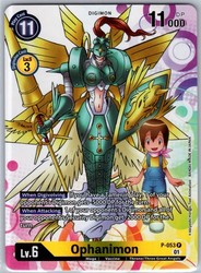 Ophanimon P-053 Foil Promo Digimon TCG