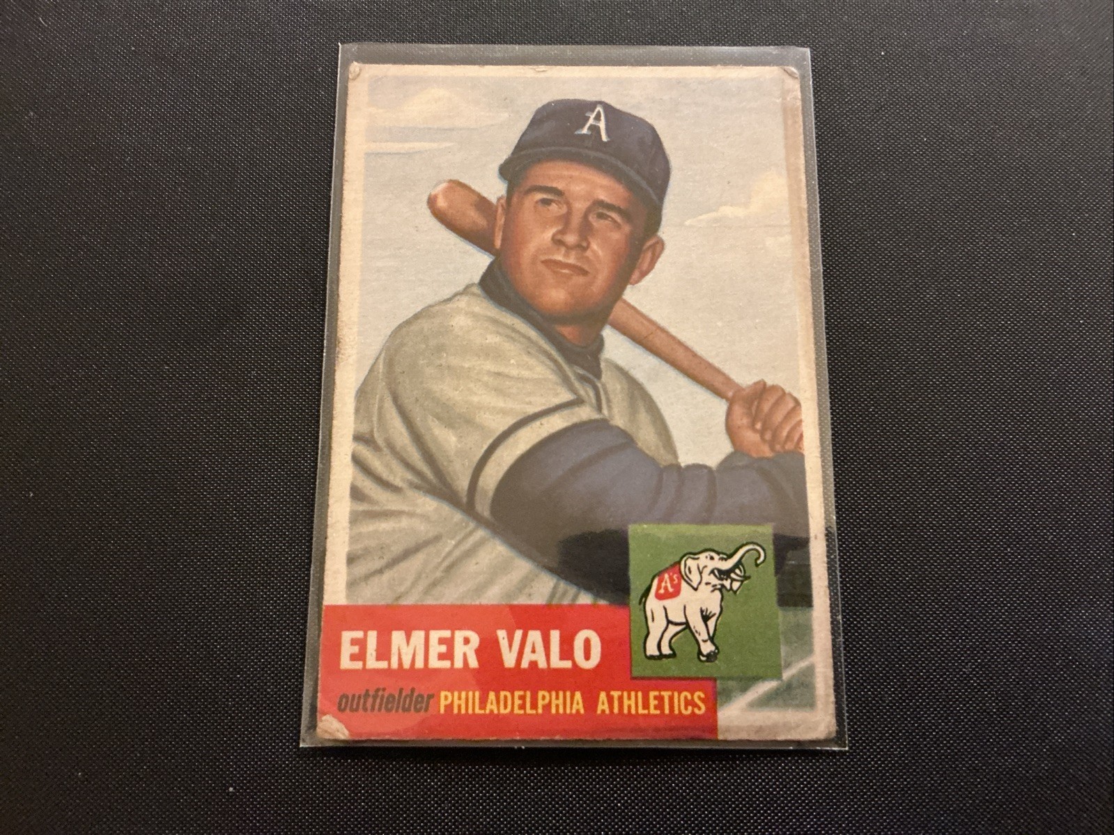 Elmer Valo #122 Baseball Cards 1953 Topps trading card — raw and PSA graded price guide
