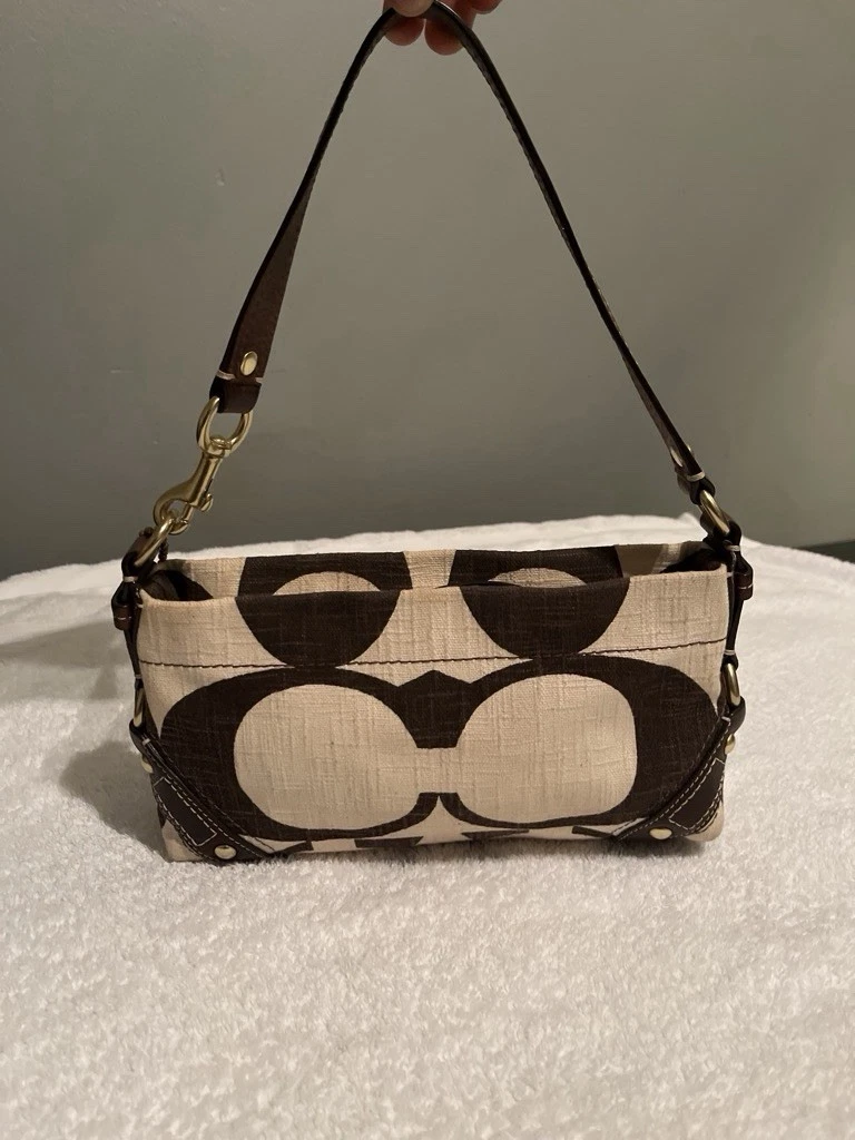 Coach Shoulder Bag Beige Bags & Handbags for Women for sale | eBay