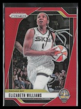 2024 Panini Prizm WNBA #24 Elizabeth Williams Red Prizms #/299