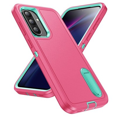 For Samsung Galaxy A56 A54 A36 A26 A17 A16 Heavy Kickstand Shockproof Phone Case