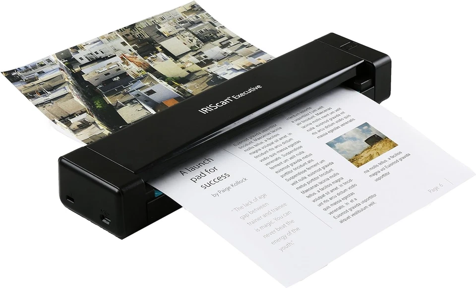 IRIS IRIScan Executive 4 - Sheetfed scanner - Dual CIS - Duplex - 216 x 813 mm - - Image 2 of 4